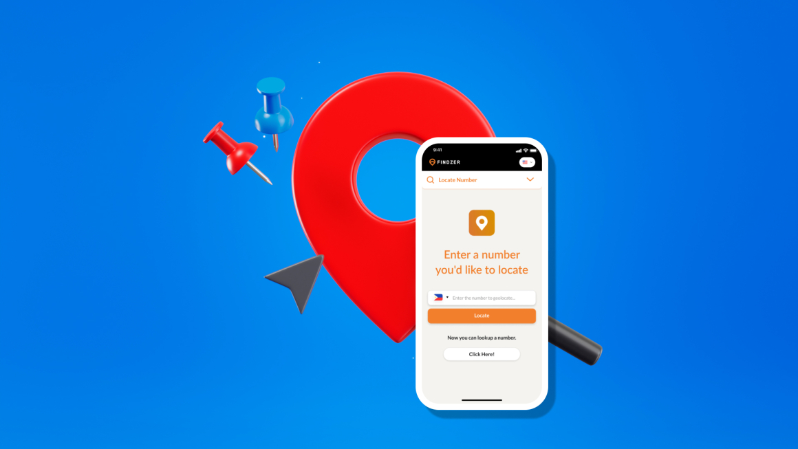 Findzer is an innovative online service that allows you to obtain the precise geolocation of a mobile phone simply by entering its phone number.